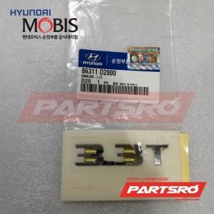 제네시스  현대모비스 EQ900 엠블럼 레터링 3.3T 86311D2000 EQ900 현대모비스 부품몰