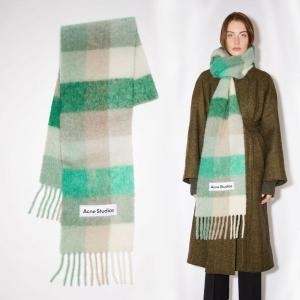 아크네스튜디오 라지 체크 스카프_FN-UX-SCAR000115