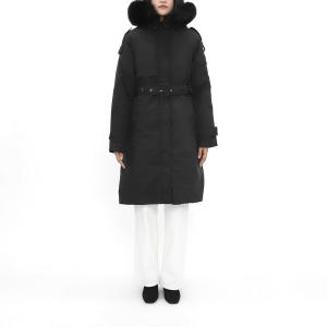 홀릭 HSC017 여자 롱패딩 누빔 내피 외비 분리형 패딩