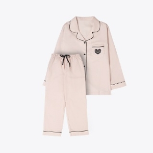 YES 트윌 하트자수 파자마 커플 YSWNZ853 YSMNZ853