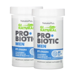 네이처스플러스 GI Natural 남성용 프로바이오틱 600억 CFU 30캡슐