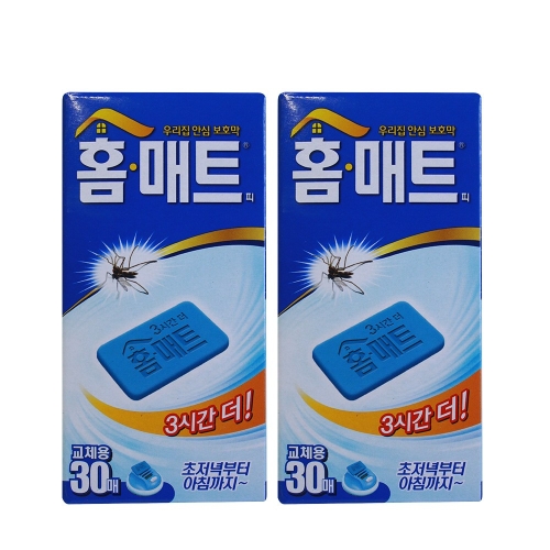 홈매트 매트형 모기퇴치제 리필 60매