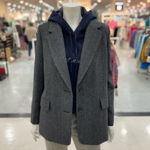 스위트숲 의류 가을 겨울 테일러드 투버튼 모혼방 자켓 OZAJKT3-2