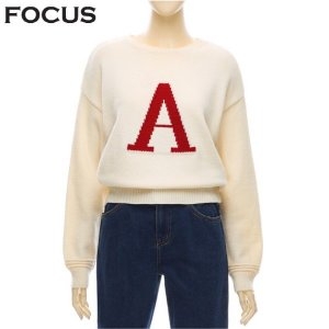 알파  배색 벳포인트니트_VFI3W1KT2381