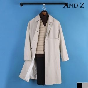 ANDZ 세미 오버핏 트렌치 코트_BZB3CG1101