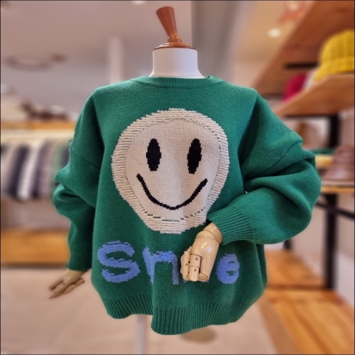 스마일 스웨터 LC31D1KN501X