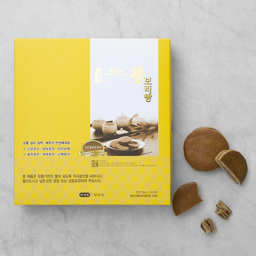 명류당  제주 찰보리빵 600g