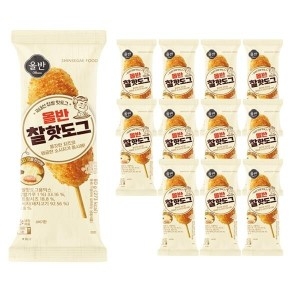 올반  찰 핫도그 80g