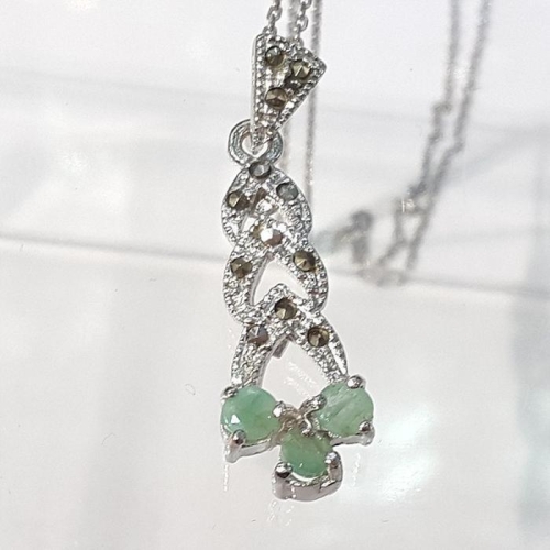 블루케이  7X7mm 루비 에메랄드 높은 탄소 다이아몬드 팔찌 스파클링 웨딩 파티 파인 쥬얼리 보석 색상Emerald_16cm