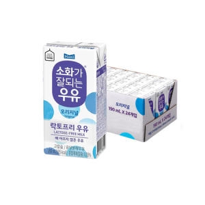  매일유업 소화가 잘되는 우유 오리지널 190ml [24개]