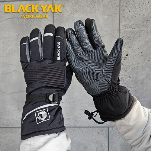 블랙야크 패딩장갑 방한장갑 스키 보드 자전거 겨울장갑 방수