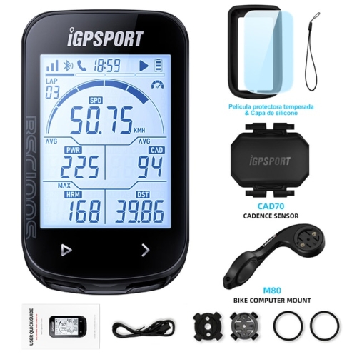 IGPSPORT  자전거 속도계 무선 GPS BSC100S 100S 스토어 사이클 컴퓨터 디지털 스톱워치 사이클링 주행 거리계 GPS 3.B..
