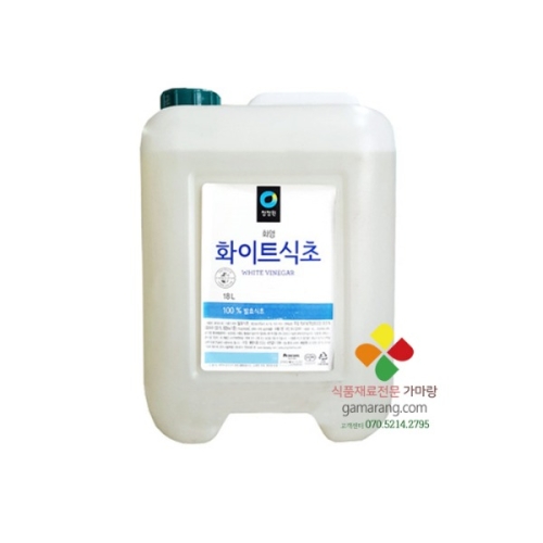대상 청정원 화이트식초 18L  말통식초/청정원식초