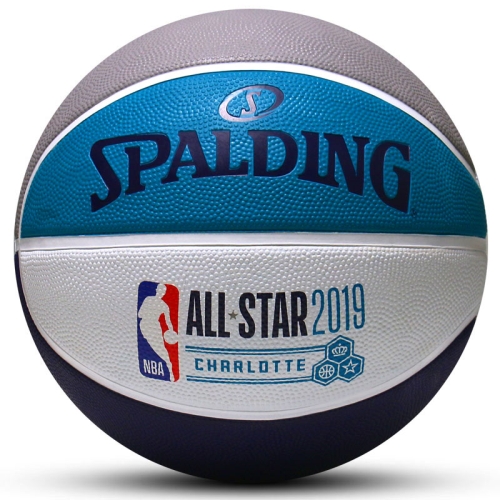 스팔딩  NBA 농구공 한정판 2019 올스타전 샬럿호네츠 우승 기념 7호 83-958Y