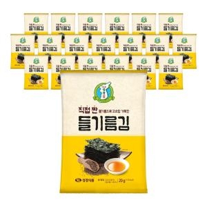 성경식품 지도표성경김 성경김 들기름 전장김 20g