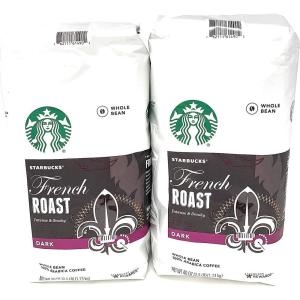 스타벅스  프렌치로스트 커피 원두 1.13kg x2팩 French Roast Whole Bean Coffee