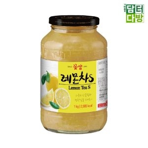 꽃샘식품 꽃샘 꿀레몬차 S 1kg 레몬차 레몬청 레몬차