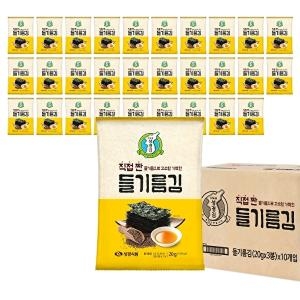 성경식품 지도표성경김 성경김 들기름 전장김 20g