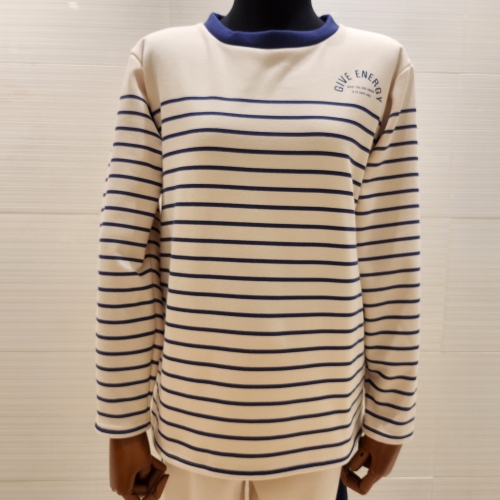 비비안 스타킹 스트라이프 기모 상의 LP4070