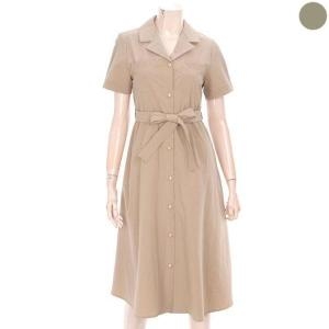 SOOS GD01 앞단추반팔플레어원피스 S232NOP606 S10255345