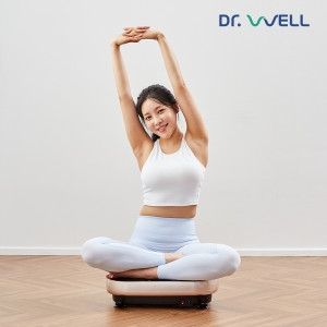 닥터웰  EMS 진동운동기 음파 뱃살 진동기 유산소운동 다이어트 쉐이크보드 실내 운동기구 덜덜이 DR-3700