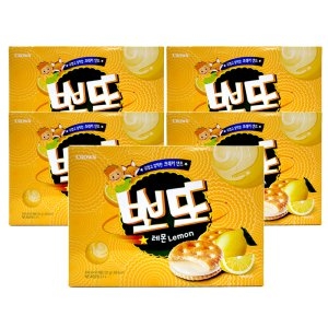 크라운제과  뽀또 레몬 322g