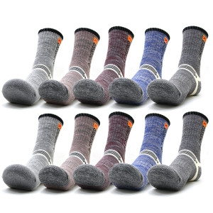 SMP스포츠 로베르토 등산양말 중목 10켤레 두꺼운 스포츠 기능성 이중바닥 쿠션 작업 아웃도어 겨울 국산