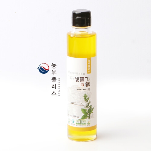 농부플러스 냉압착 생 들기름 180ml