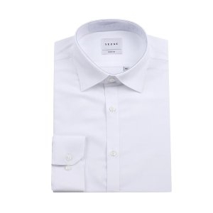 예작 슬림핏 스판 구김이적고 착용감이좋은 화이트솔리드_YJ4SBS151WH