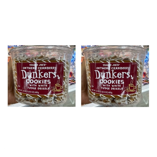 트레이더조 쿠키 Dunkers Oatmeal Cranberry 680g