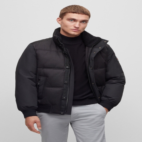 보스 릴랙스핏 푸퍼 패딩 50504445_001 50504445_001