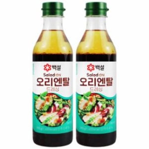 백설 오리엔탈 드레싱 595g