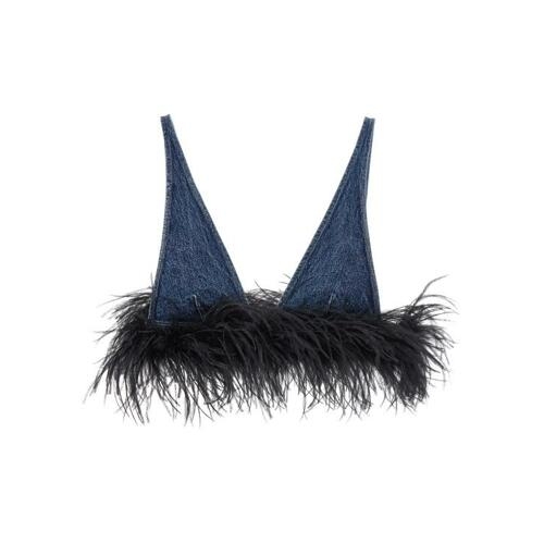 미우미우 반팔 티셔츠 GWT055SOOO139HF0AI7 Blue