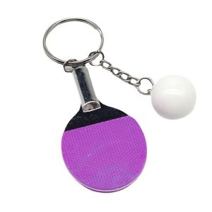 비비드 탁구채 키링 탁구 스포츠 열쇠고리 DD-12468