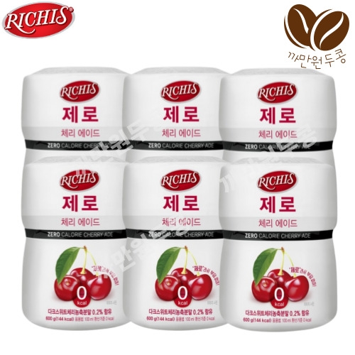 동서식품 리치스 제로 체리에이드 600g