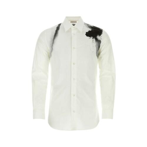 알렉산더맥퀸 긴팔 셔츠 778192QOAAH 9080 White