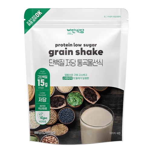 비단식당 단백질 저당 통곡물선식 500g