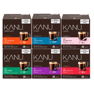 동서식품 맥심 카누 돌체구스토 호환캡슐 6종 3개골라담기 /48캡슐 16캡슐x3개