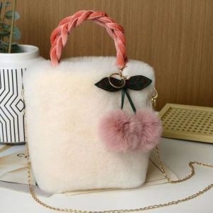 체리 토트백 여성 핸드백 손가방 토드백 사각 겨울 미니 40대 예쁜 여자 30대