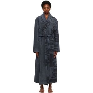 마틴 로즈 로즈 여성 그레이 Tommy Jeans 자카드 타월 코트 222892F059000