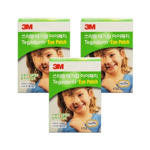 3M 쓰리엠 테가덤 아이패치 20매입 3개 / 붙이는 안대