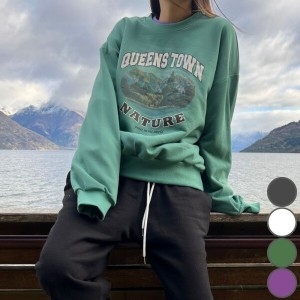 퀸즈 여성 맨투맨 WCDBF4B