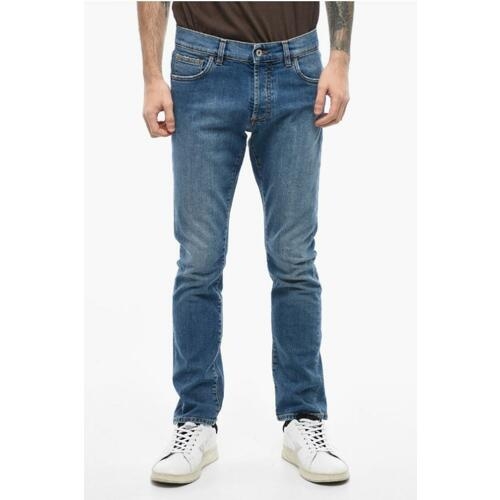 마르셀 로 불론 데님 스트레이트 팬츠 CMYA029F22 DEN001 4560 Blue