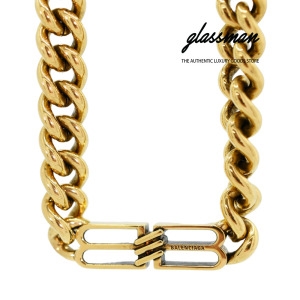 발렌시아가  0국내품 목걸이 723052 TZ99J 0604 BB ICON 구르메트 네크리스 앤티크금장 발렌시아