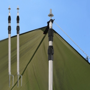 아띠꼴로  1세트 길이조절 차양막 차광막 야외 옥상 천막 타프폴대