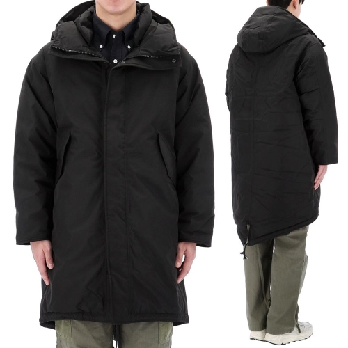 나나미카 롱 다운 패딩 SUBF358E BLACK