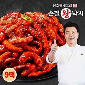 정호영셰프의 신선담은 손질 왕 낙지 170g+볶음소스 50g