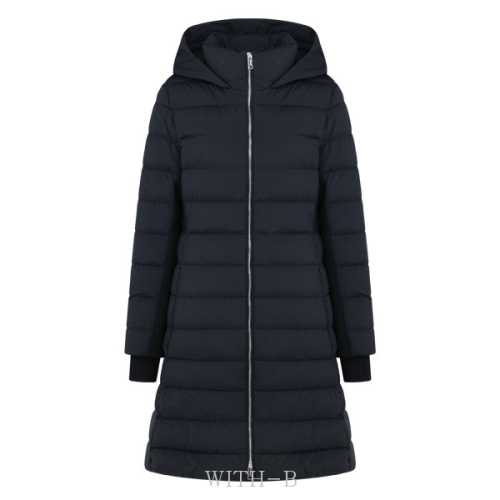 버버리 여성 뉴브릿지 구스다운 슬림핏 롱패딩 80185571