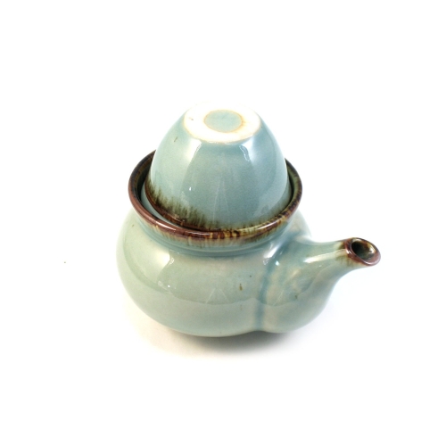 단고재 청자 여행용 1인 다기 세트 / 다기 다도구 다도교육 휴대용다기 다기 다도용품 다도교육