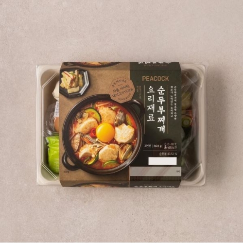 이마트 피코크 순두부찌개 요리재료 804g